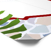 Massagetherapeut masseert een vrouw die op een poster (Hoek)