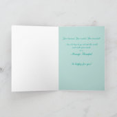 Massagetherapie Afstuderen Gefeliciteerd, MT Pet Kaart (Binnen)