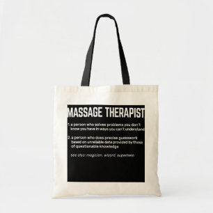 Massagetherapie Betekenis massagetherapie Tote Bag