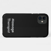 Massagetherapie Case-Mate iPhone Case (Achterkant (horizontaal))