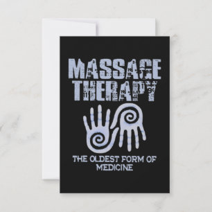 Massagetherapie de oudste kaart