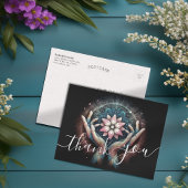 Massagetherapie Genezende Handen Energie Spa Welzi Briefkaart