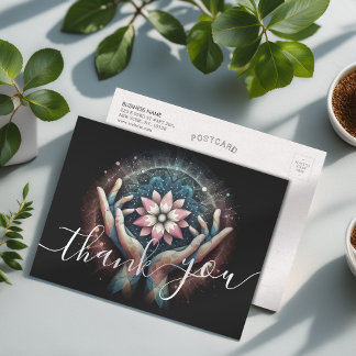 Massagetherapie Genezende Handen Energie Spa Welzi Briefkaart