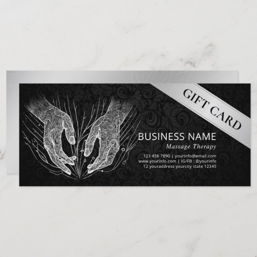 Massagetherapie Healing Hands Energy Spa Wellness (Voorkant / Achterkant)