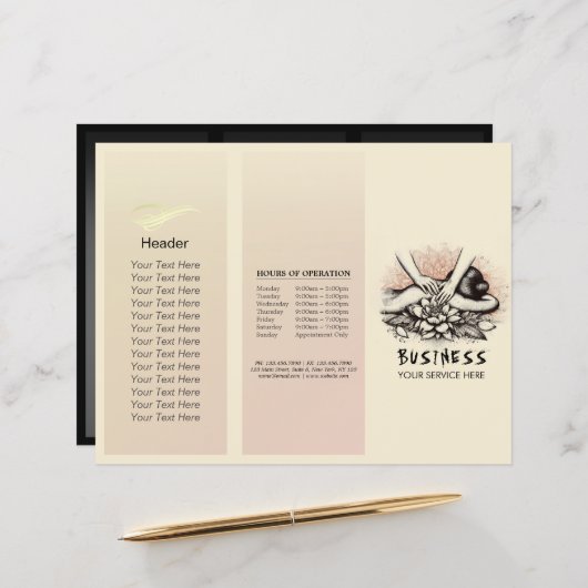 Massagetherapie Healing Hands Energy Spa Wellness (Voorkant / Achterkant in situ)