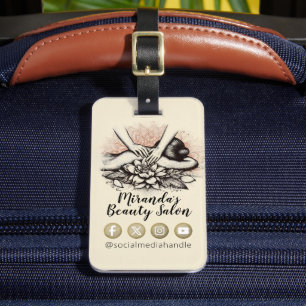 Massagetherapie Healing Hands Energy Spa Wellness Bagagelabel