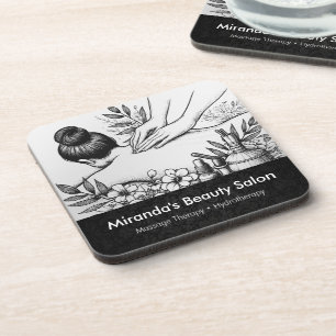 Massagetherapie Healing Hands Energy Spa Wellness Bier Onderzetter