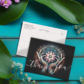Massagetherapie Healing Hands Energy Spa Wellness Briefkaart