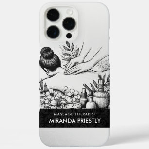 Massagetherapie Healing Hands Energy Spa Wellness iPhone 16 Pro Max Hoesje