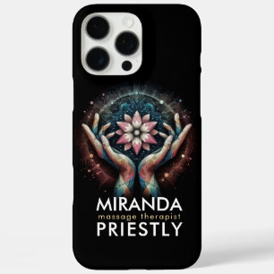 Massagetherapie Healing Hands Energy Spa Wellness iPhone 16 Pro Max Hoesje