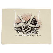 Massagetherapie Healing Hands Energy Spa Wellness Groot Cadeauzakje (Voorkant)