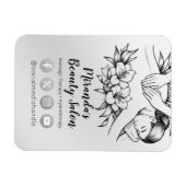 Massagetherapie Healing Hands Energy Spa Wellness Magneet (Horizontaal)