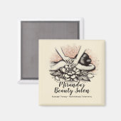 Massagetherapie Healing Hands Energy Spa Wellness Magneet (Voorkant / Achterkant)