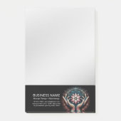 Massagetherapie Healing Hands Energy Spa Wellness Post-it® Notes (Voorkant)