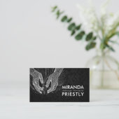 Massagetherapie Healing Hands Energy Spa Wellness Visitekaartje (Staand voorkant)