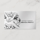Massagetherapie Healing Hands Energy Spa Wellness Visitekaartje (Voorkant)