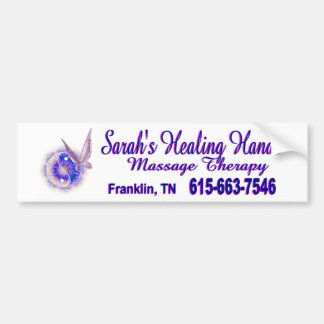 Massagetherapie in Franklin Tennessee Bumpersticker