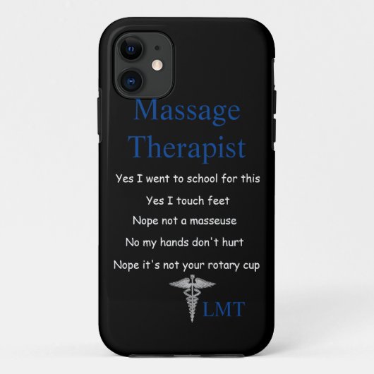 Massagetherapie IPhone Case (Achterkant)