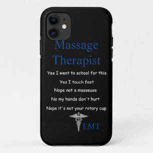Massagetherapie iPhone Hoesje