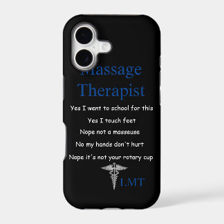 Massagetherapie iPhone Hoesje