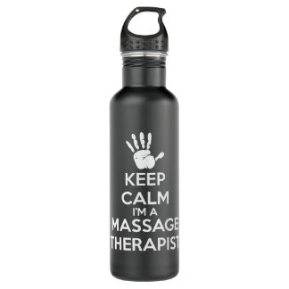 Massagetherapie - Kalm houden Waterfles