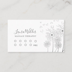 Massagetherapie Klantenkaartje