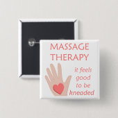 Massagetherapie Kneaded Button (Voorkant /achterkant)