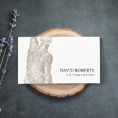 Massagetherapie met chiropractor visitekaartje