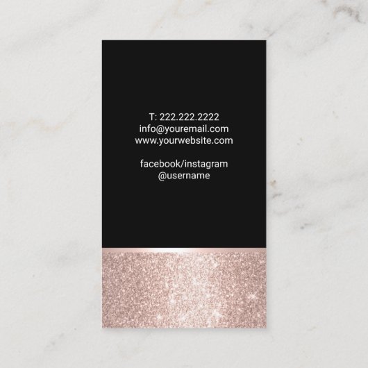 Massagetherapie met Reiki Spa Roos Gold Healing Ha Visitekaartje (Achterkant)