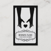 Massagetherapie Minimale helende handen  Visitekaartje (Voorkant)