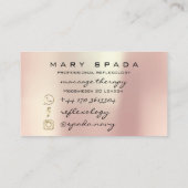 Massagetherapie Reflexology Hands Reiki Roos Gold1 Visitekaartje (Achterkant)