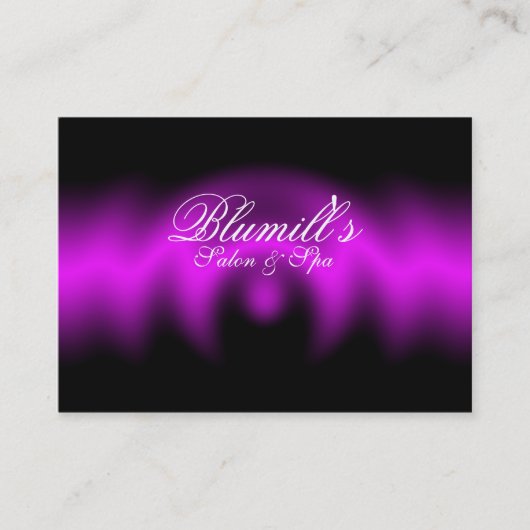 Massagetherapie Salon en Spa Visitekaartje (Voorkant)