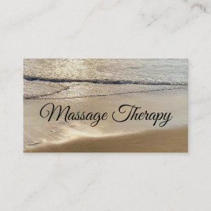 Massagetherapie Serenity Beach Visitekaartje
