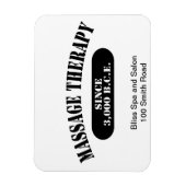 Massagetherapie sinds 3.000 B.C.E. Magneet (Verticaal)