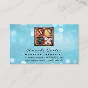 Massagetherapie Spa Salon Visitekaartje