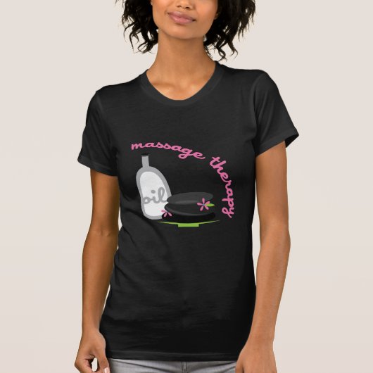 Massagetherapie T-shirt (Voorkant)