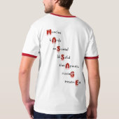 Massagetherapie T-shirt (Achterkant)