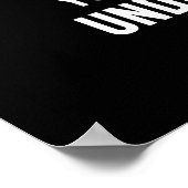 Massagetherapie Therapist Titel Titel Cadeau Poster (Hoek)