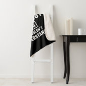 Massagetherapie Therapist Titel Titel Cadeau Sherpa Deken (In situ)