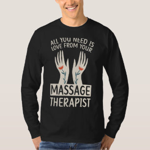 Massagetherapie Therapistische spiertherapie Relax T-shirt