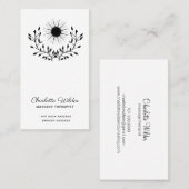 Massagetherapie Visitekaartje (Voorkant / Achterkant)