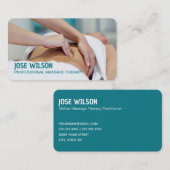 Massagetherapie Visitekaartje (Voorkant / Achterkant)