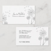 Massagetherapie Visitekaartje (Voorkant / Achterkant)