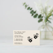 Massagetherapie Visitekaartjes (Staand voorkant)