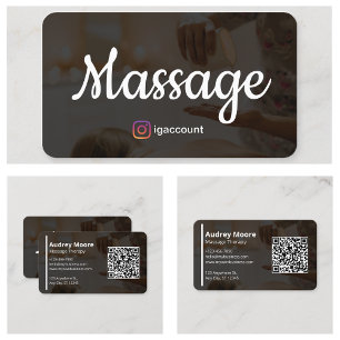 Massagetherapie voor Wellness Professionals Visitekaartje