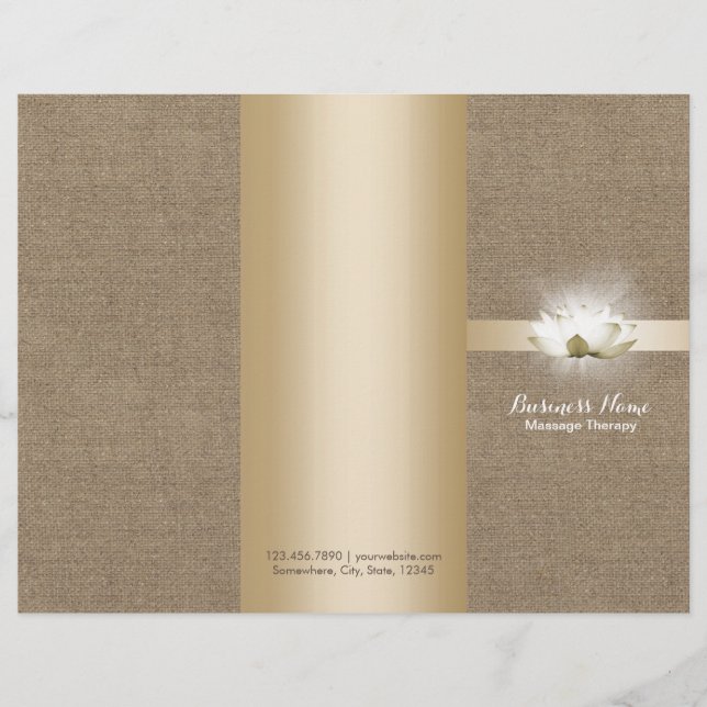 Massagetherapie Yoga Gglotus Buralp Tri-Fold (Voorkant)