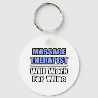 Massagetherapie... zal werken voor wijn sleutelhanger