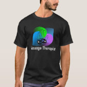 Massagetherapist Abstract Design T-Shirts (Voorkant)