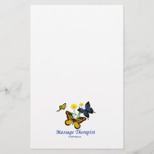 Massagetherapist Butterflies Flyer