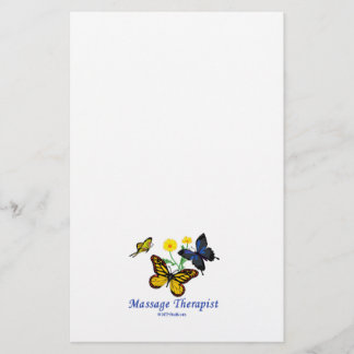 Massagetherapist Butterflies Flyer